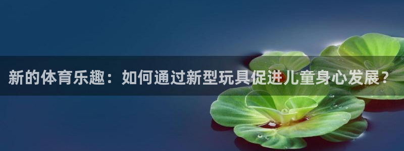 杏彩xc体育3：新的体育乐趣：如何通过新型玩具促进儿童身心发展？
