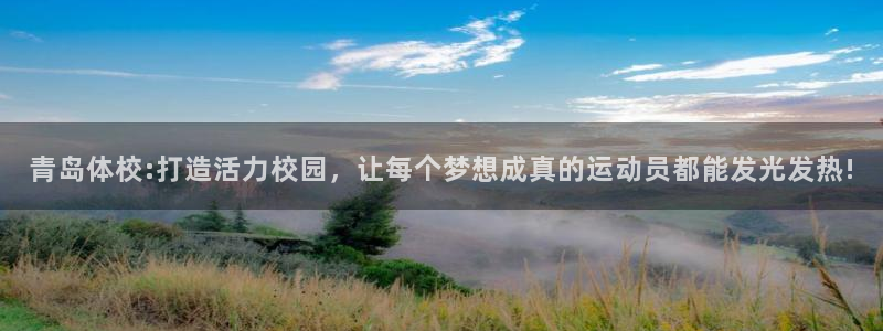 杏彩xc3代理：青岛体校:打造活力校园，让每个梦想成真的运动员都能发光发热!